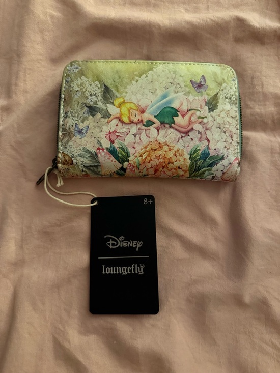 Loungefly Handbags - Loungefly Disney’s Tinkerbell Floral Bed Wallet